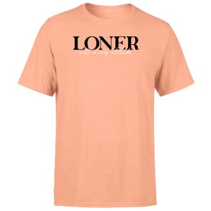 Loner With A Sexy Attitude Men's T-Shirt - Coral