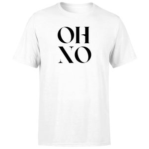Oh No Men's T-Shirt - White