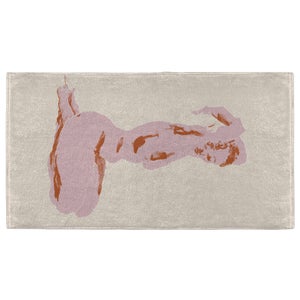 Nude, Arms Folded Over Her Head Hand Towel