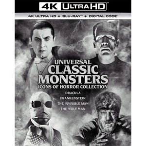 Universal Classic Monsters: Icons of Horror Collection - 4K Ultra HD (Includes Blu-ray) (US Import)
