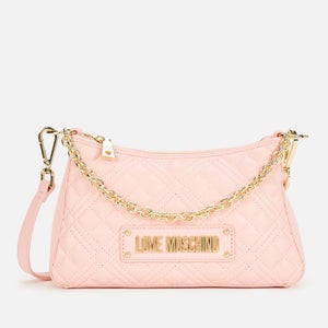 Love Moschino Women's Quilted Chain Shoulder Bag - Pink