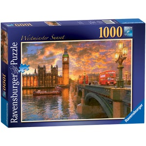 Ravensburger London - Westminster Sunset, 1000 piece Jigsaw Puzzle