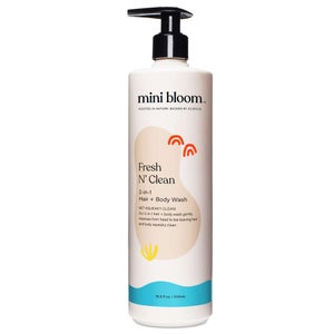 Mini Bloom Bath Time Fresh N’ Clean 2-in-1 Hair + Body Wash 500ml