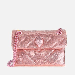 Kurt Geiger London Women's Glitter Mini Kensington - Pink