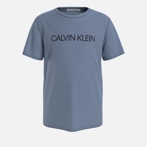 Calvin Klein Boys' Institutional T-Shirt - Misty Sky