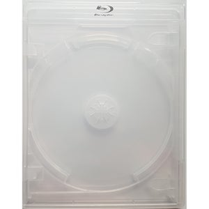 Double Disc 15mm Blank Viva Blu-ray Case
