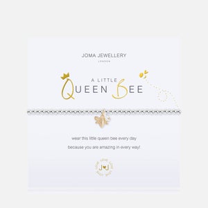 Joma Jewellery A Little Queen Bee Bracelet - Silver/Gold