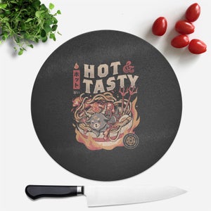 Hot And Tasty Round Chopping Board