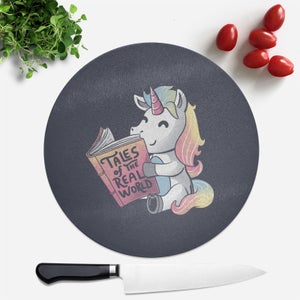 Tales Of The Real World Round Chopping Board