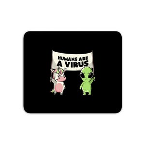 Humans Are A Virus Night Protest Mouse Mat