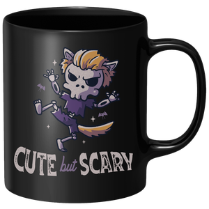 Cute But Scary Mug - Black