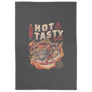 Hot And Tasty Tea Towel