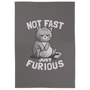 Not Fast Just Furious Tea Towel