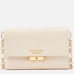Kate Spade New York Women's Carlyle Pebbled Leather Wallet - Milk Glass
