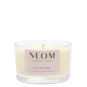 Neom Wellbeing London Scent To Sleep - Bedtime Hero Travel Candle 75g