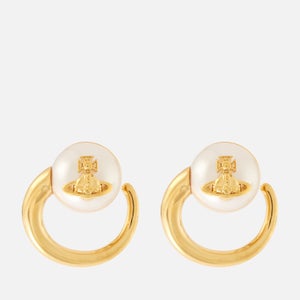 Vivienne Westwood Women's Carola Earrings - Gold/Pearl