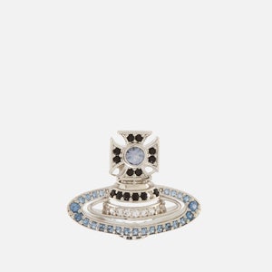 Vivienne Westwood Women's Hermine Bas Relief Earrings - Platinum/White