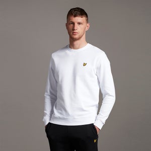 Crew Neck Sweatshirt - White
