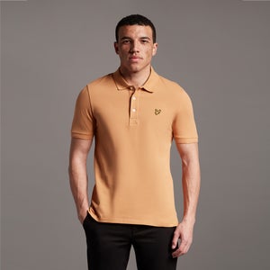 Plain Polo Shirt - Tan