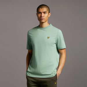 Branded Ringer T-shirt - Fern Green