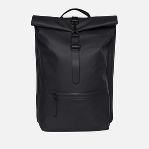 Rains Rolltop Rucksack - Black