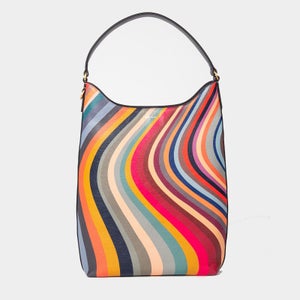 Paul Smith Women's Slim Swirl Slim Hobo Bag - Multi