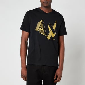 Armani Exchange Men's AX Logo T-Shirt - Black