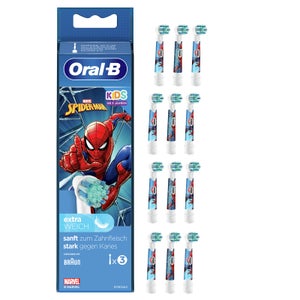 Oral-B Kids Aufsteckbürsten Spiderman, ab 3 Jahren, 4x3 Stück