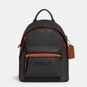 Coach Women's Colorblock Leather Charter Backpack - Black multi