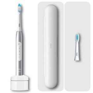 Oral B Pulsonic Slim Luxe 4500 Travel Case Refill Bundle Platin