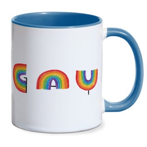 Rainbows Mug - Blue