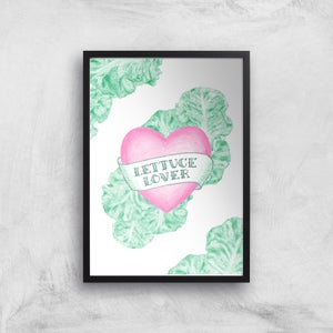 Lettuce Lover Giclee Art Print