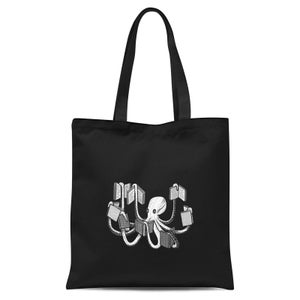 Armed With Knowledge Tote Bag - Black