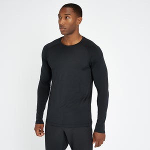 MP vīriešu sporta krekls ar garām piedurknēm “Training Ultra” — Melns