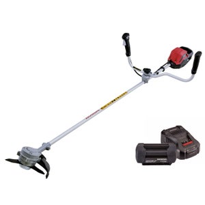 AKKU-TRIMMER HHT36AXB IM SET (MIT 4AH-AKKU/36V UND SCHNELLLADEGERÄT)