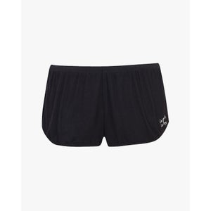 Fine Rib Shorts - Black
