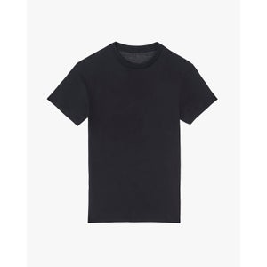 Semi Sheer T-Shirt - Black