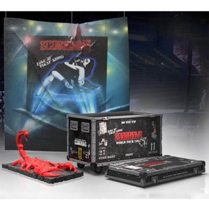 Knucklebonz Scorpions Road Case On Tour Figure
