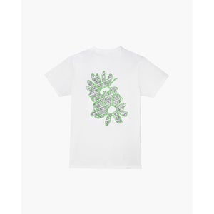 Les Girls Les Boys Fuzzy Daisy T-Shirt - White