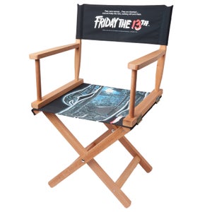 Decorsome x Friday the 13th Classic Poster Directors Chair
