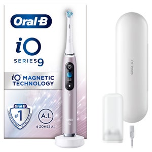 Oral B iO9 Rose Quartz Electric Toothbrush with Charging Travel Case