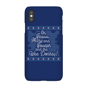 Oh Jesus, Mary And Joseph And The Wee Donkey Phone Case for iPhone and Android