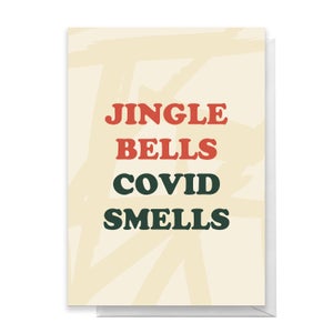 Jingle Bells, Covid Smells Greetings Card