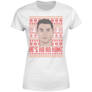He's Ho Ho Home Women's T-Shirt - White