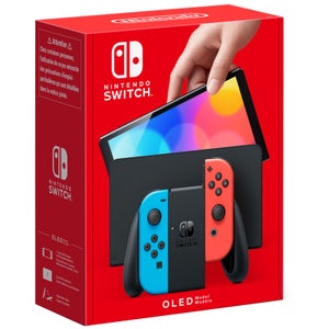 Nintendo Switch (OLED Model) Neon Red/Neon Blue