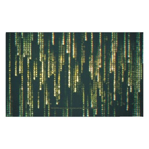 Matrix Coding Woven Rug