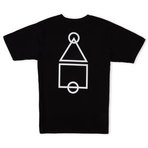 イカゲーム アイコニック オーバーサイズ・ヘビーウェイト Tシャツ - ブラック