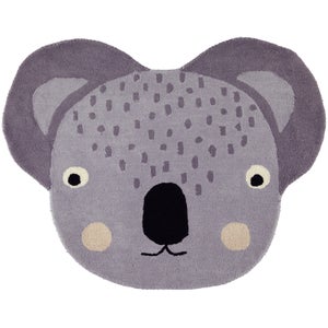 OYOY Mini Koala Rug - Grey