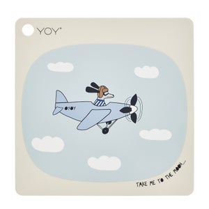OYOY Mini Placemat Take Me To The Moon - Beige