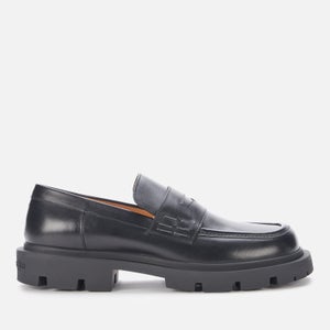 Maison Margiela Men's Leather Loafers - Black/Gunmetal